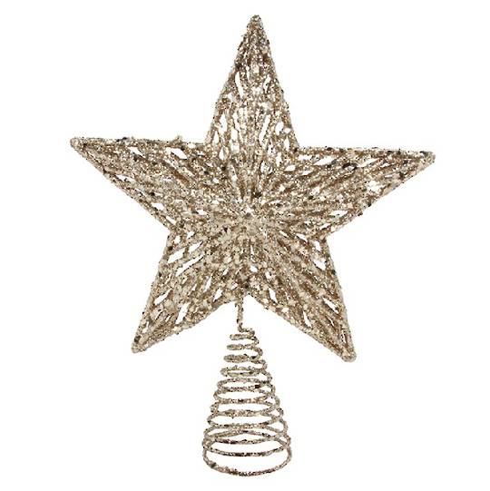 Gold Glitter Star Topper 35cm *ETA Nov